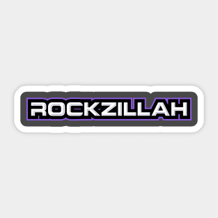 Rockzillah Sticker